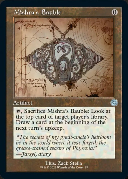 Mishra’s Bauble (Retro Schematic) [The Brothers’ War Retro Artifacts] - MTG Single