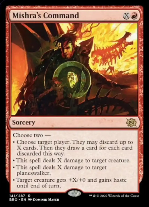 Mishra’s Command [The Brothers’ War] - MTG Single