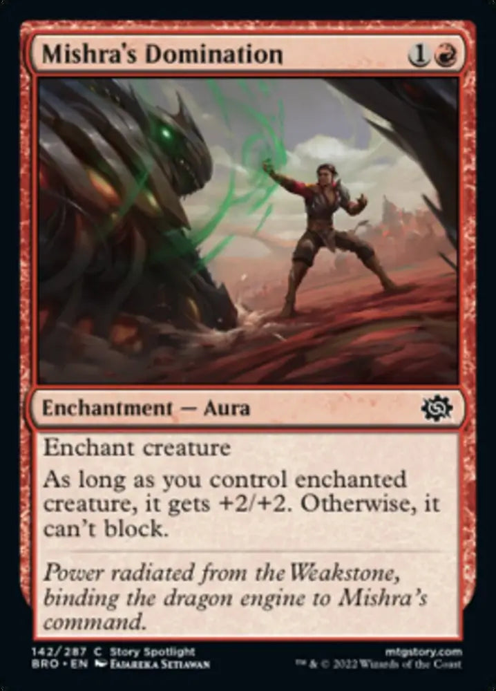 Mishra’s Domination [The Brothers’ War] - MTG Single