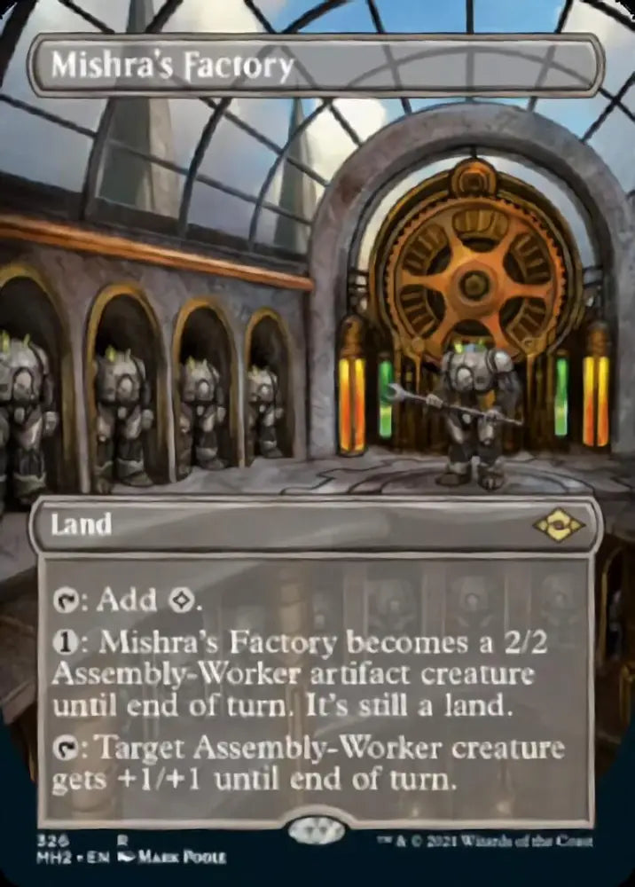 Mishra’s Factory (Borderless Alternate Art) [Modern Horizons 2] - MTG Single