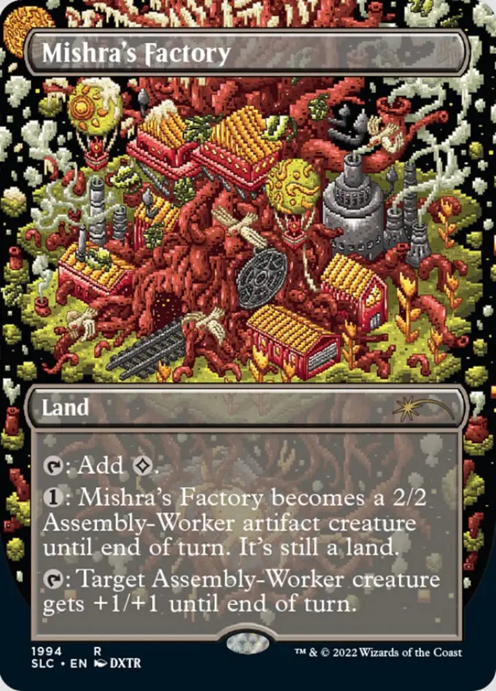 Mishra’s Factory (Borderless) [Secret Lair 30th Anniversary Countdown Kit] - MTG Single