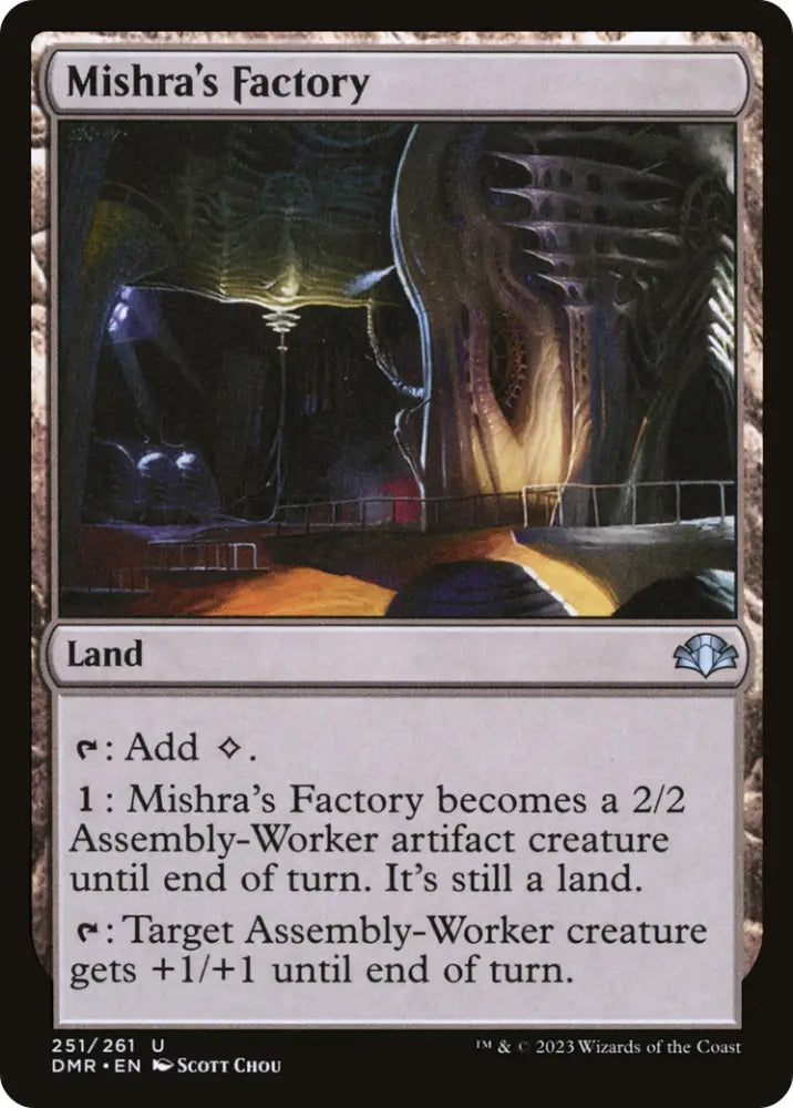 Mishra’s Factory [Dominaria Remastered] - MTG Single