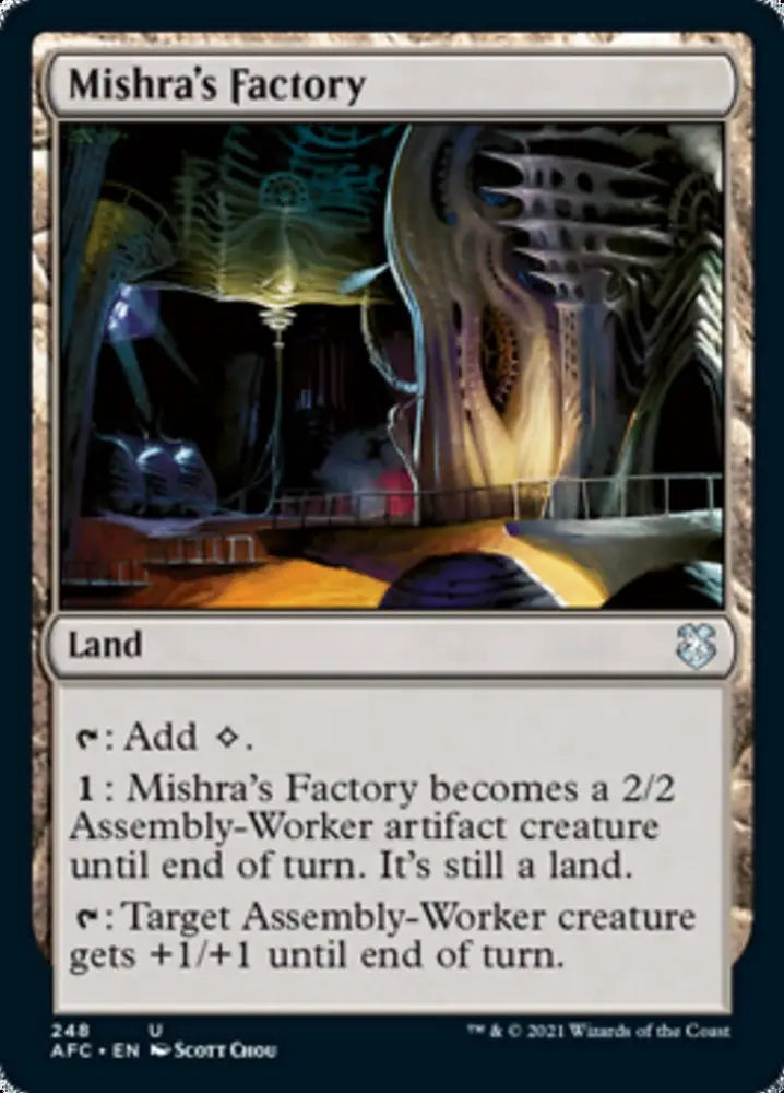 Mishra’s Factory [Dungeons & Dragons: Adventures in the Forgotten Realms Commander] - MTG Single