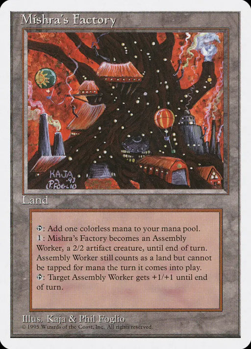 Mishra’s Factory [Fourth Edition] - MTG Single