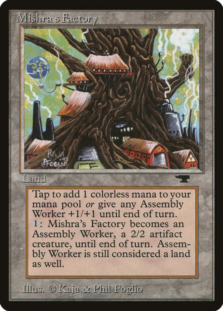 Mishra’s Factory (Light Green Background) [Antiquities] - MTG Single