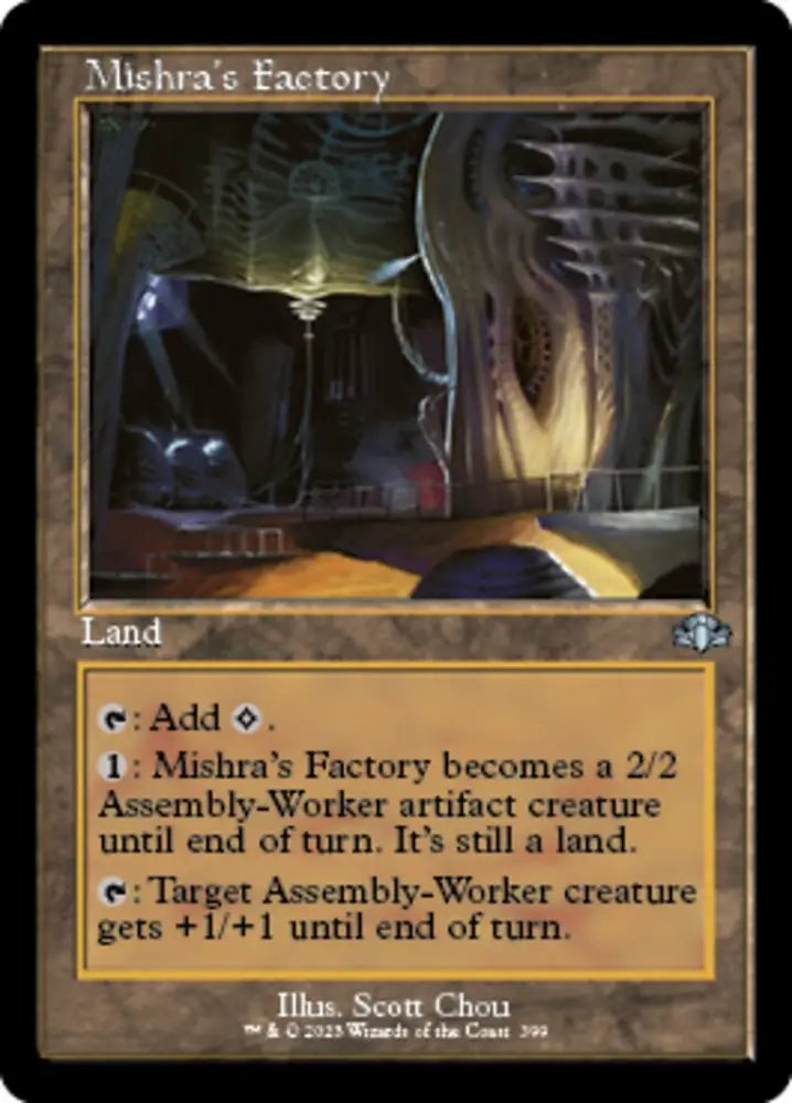 Mishra’s Factory (Retro) [Dominaria Remastered] - MTG Single