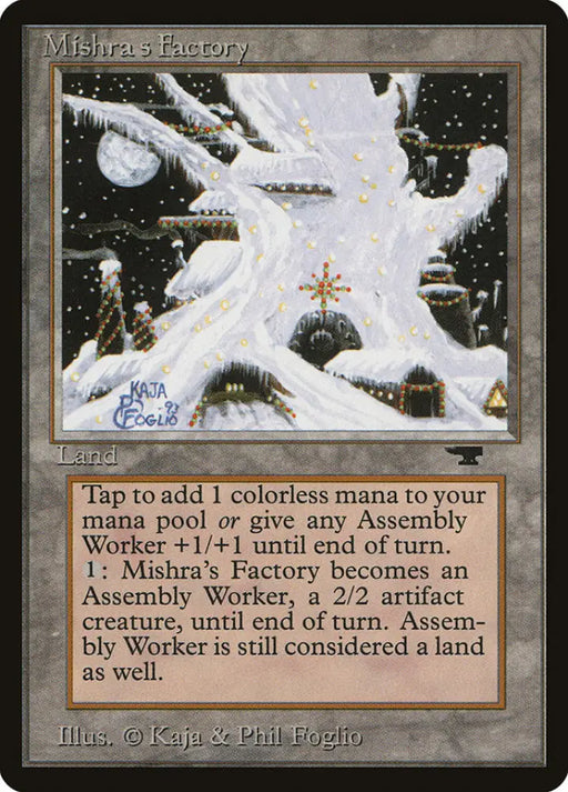 Mishra’s Factory (Winter) [Antiquities] - MTG Single