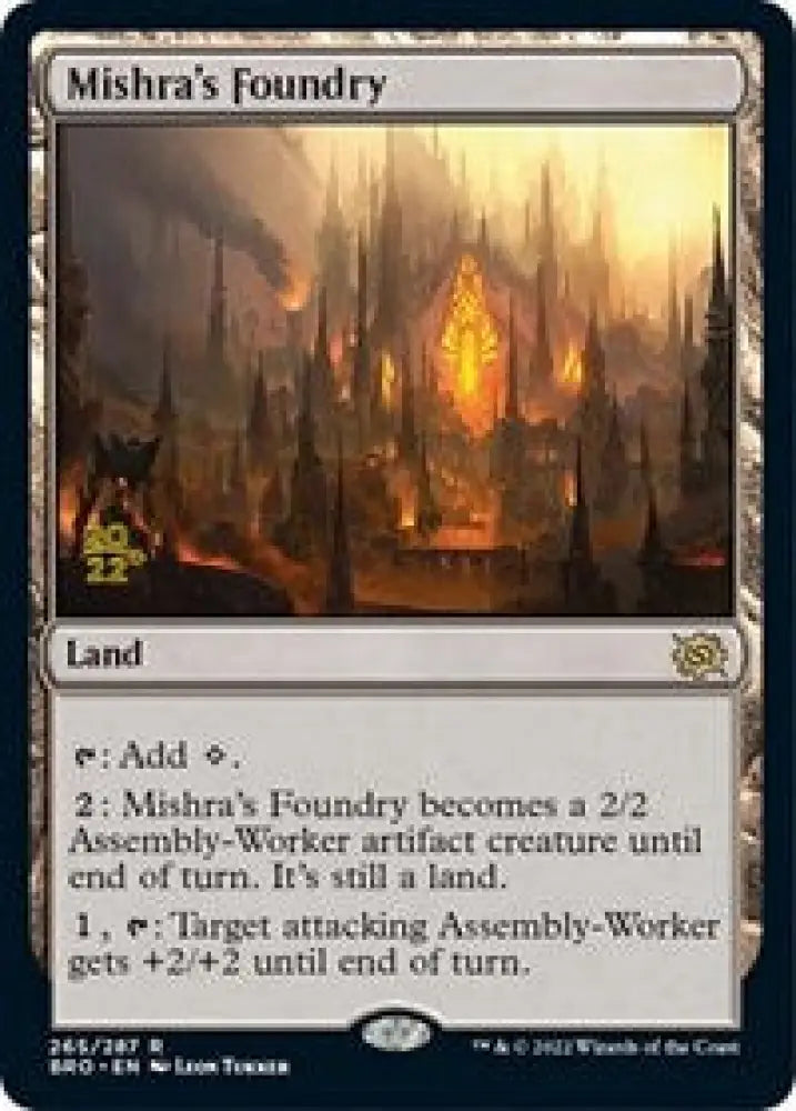 Mishra's Foundry (265) [Prerelease Cards]