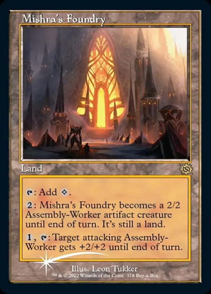 Mishra’s Foundry (Retro) (Buy-a-Box) [The Brothers’ War] - MTG Single