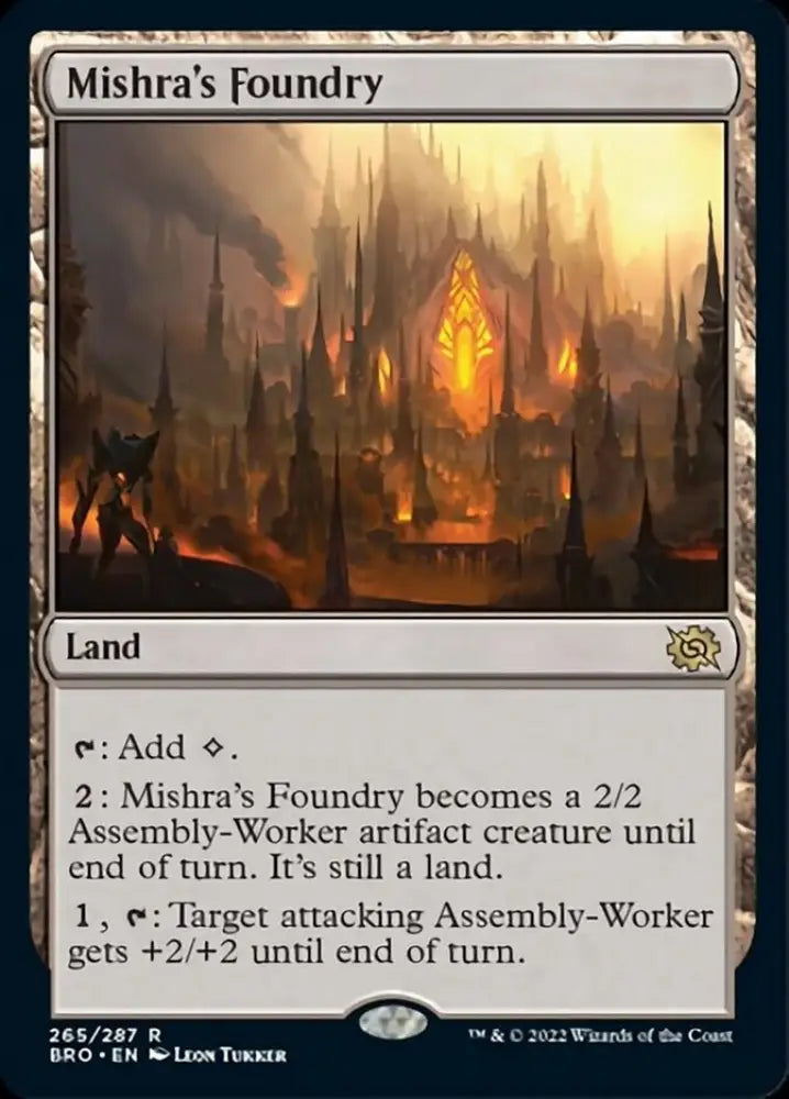 Mishra’s Foundry [The Brothers’ War] - MTG Single