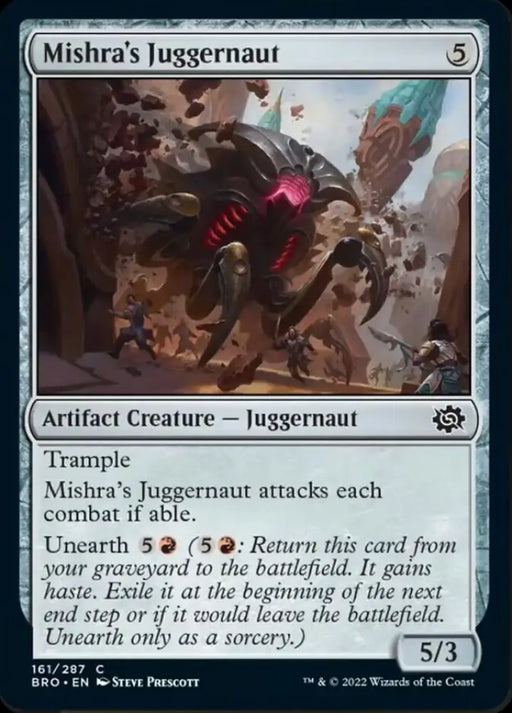Mishra’s Juggernaut [The Brothers’ War] - MTG Single