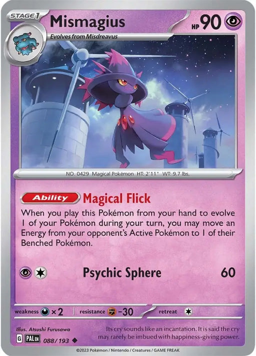 Mismagius (088/193) [Scarlet & Violet: Paldea Evolved] - Pokemon Single
