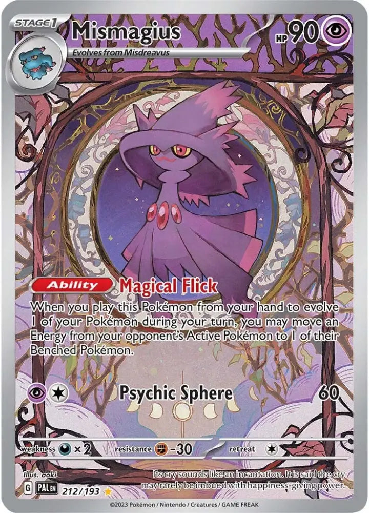 Mismagius (212/193) [Scarlet & Violet: Paldea Evolved] - Pokemon Single