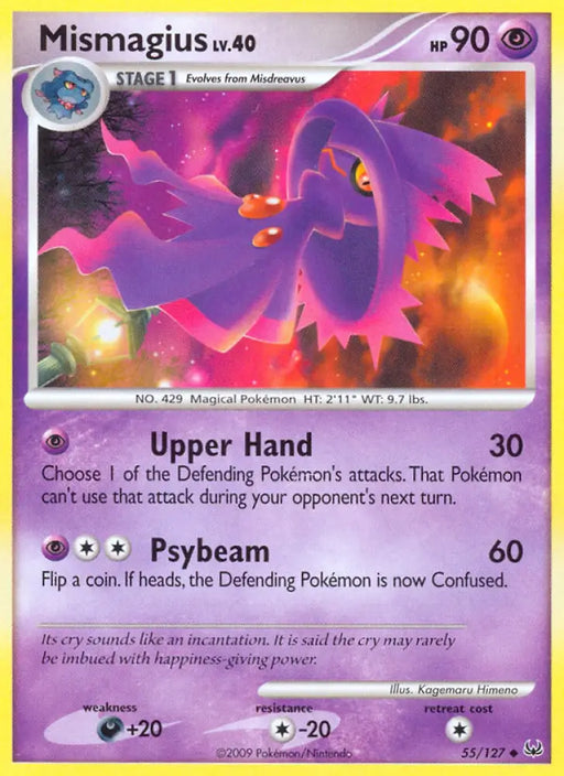 Mismagius (55/127) [Platinum: Base Set] - Pokemon Single
