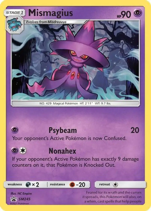 Mismagius (SM245) [Sun & Moon: Black Star Promos] - Pokemon Single