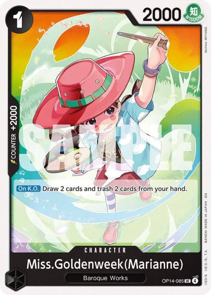 Miss.Goldenweek(Marianne) (OP14-085) [The Azure Sea's Seven]