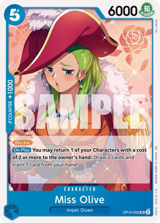 Miss Olive (OP16-050) [The Time of Battle]