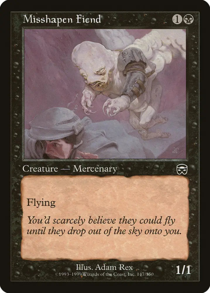 Misshapen Fiend [Mercadian Masques] - MTG Single