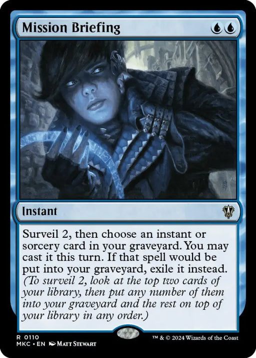 Mission Briefing [Murders at Karlov Manor Commander] - MTG Single