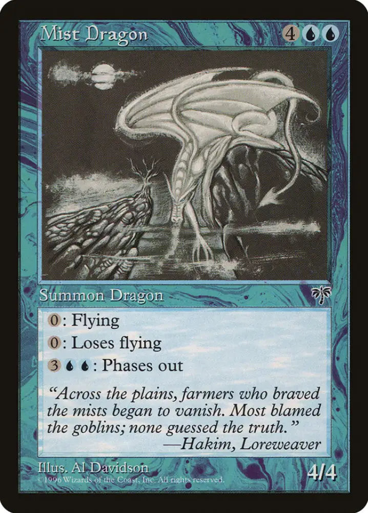 Mist Dragon [Mirage] - MTG Single