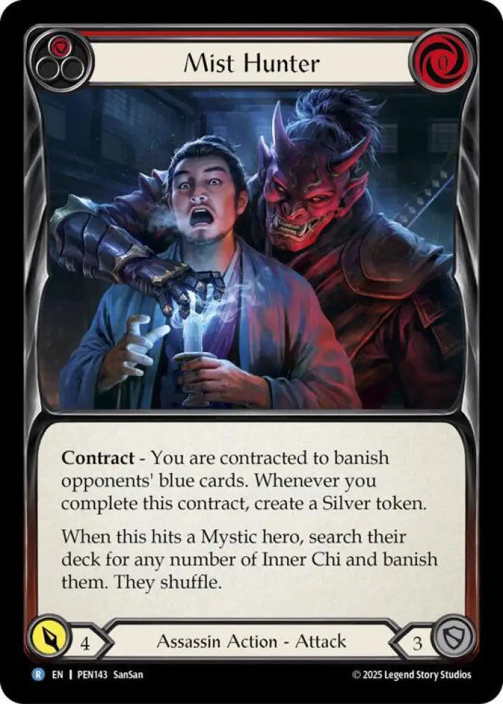 Mist Hunter (Red) (PEN143) [Compendium of Rathe]