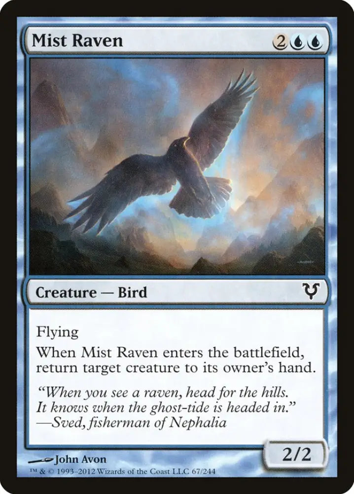 Mist Raven [Avacyn Restored] - MTG Single