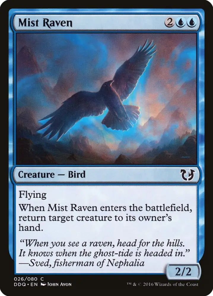 Mist Raven [Duel Decks: Blessed vs. Cursed] - MTG Single