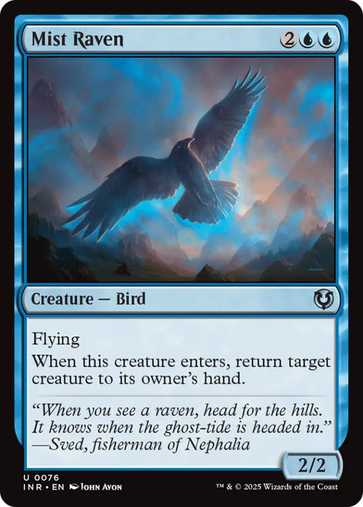 Mist Raven [Innistrad Remastered] - MTG Single