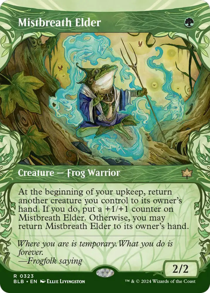 Mistbreath Elder (Showcase) [Bloomburrow] - MTG Single