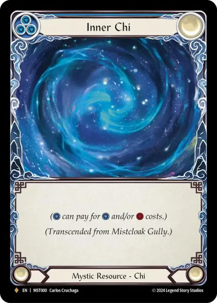 Mistcloak Gully // Inner Chi [Part the Mistveil] Cold Foil - Flesh And Blood Single