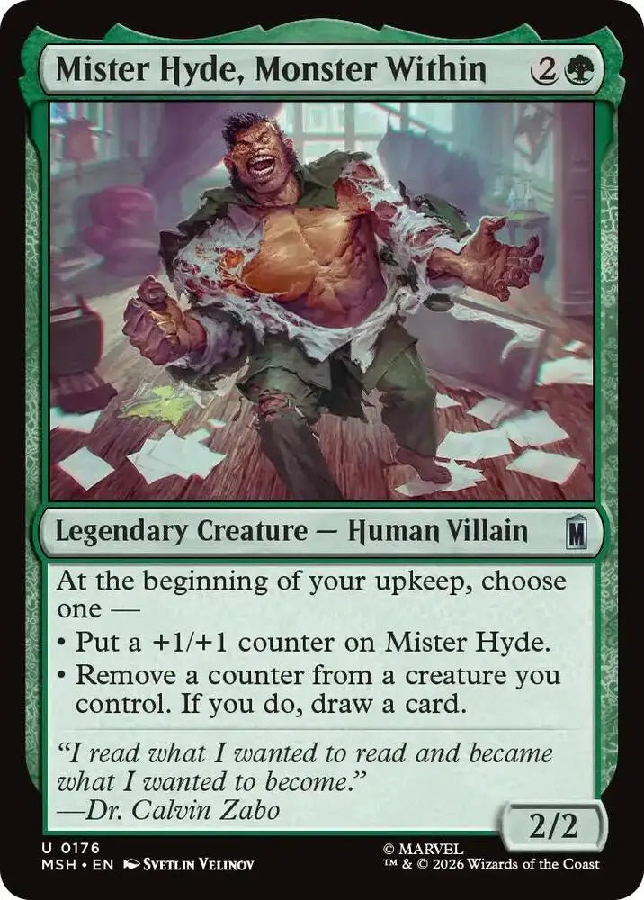 Mister Hyde, Monster Within (176) [Marvel Super Heroes]