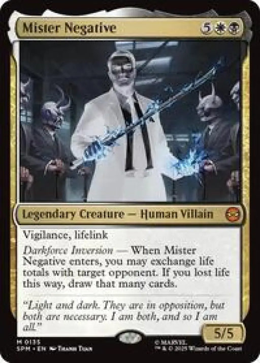 Mister Negative (135) [Marvel's Spider-Man]