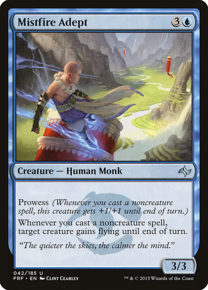 Mistfire Adept [Fate Reforged] - MTG Single