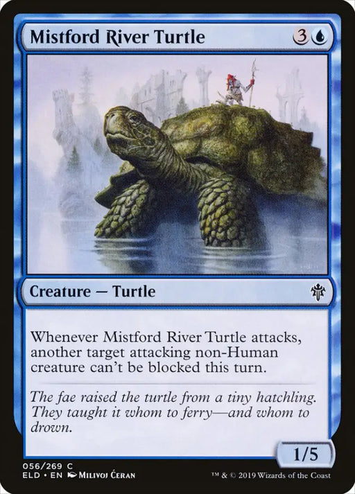 Mistford River Turtle [Throne of Eldraine] - MTG Single