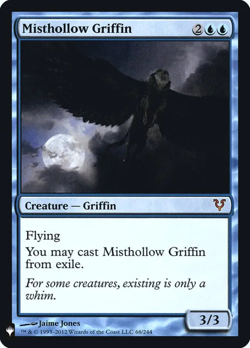 Misthollow Griffin [Mystery Booster] - MTG Single