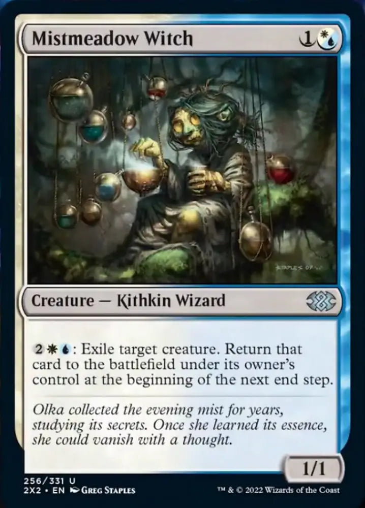 Mistmeadow Witch [Double Masters 2022] - MTG Single