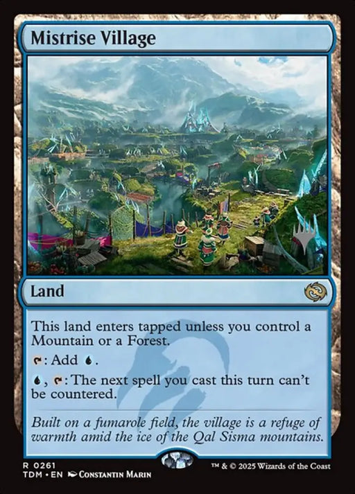 Mistrise Village (261p) [Tarkir: Dragonstorm Promos]