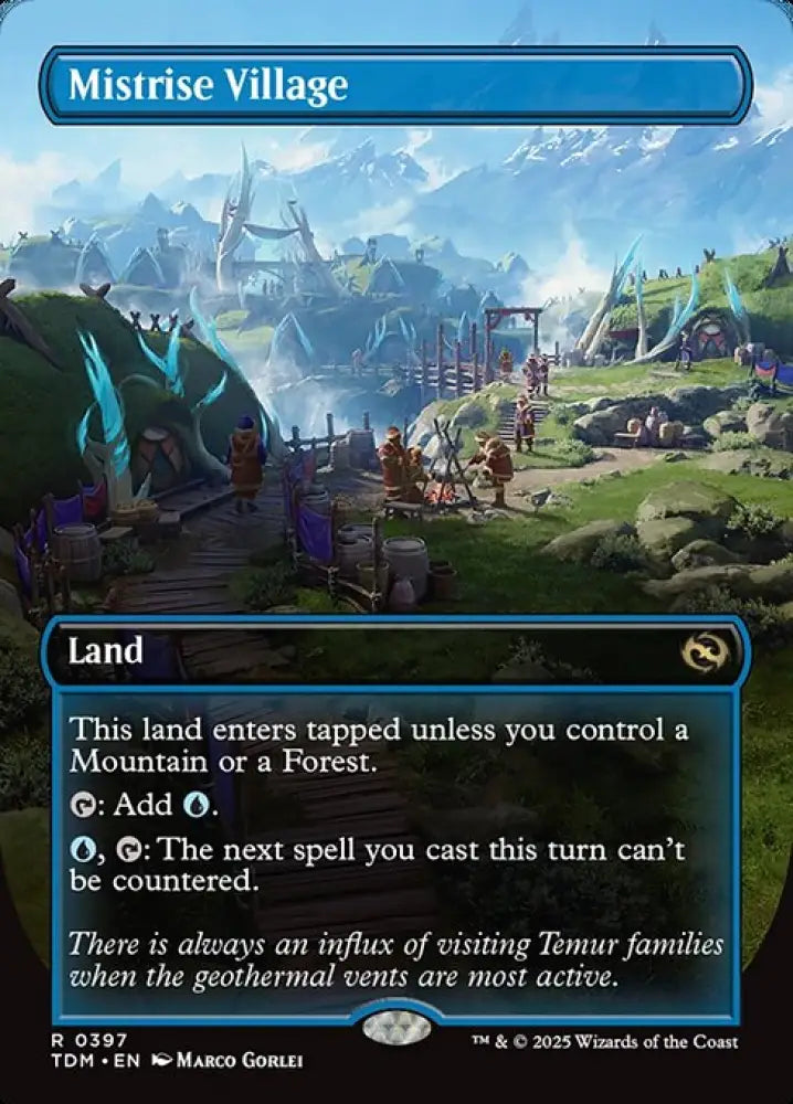 Mistrise Village (397) [Tarkir: Dragonstorm]