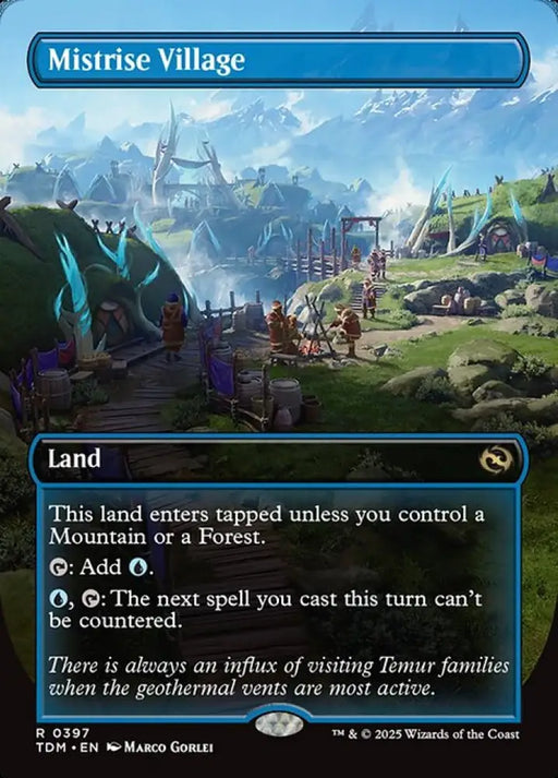 Mistrise Village (397) [Tarkir: Dragonstorm]