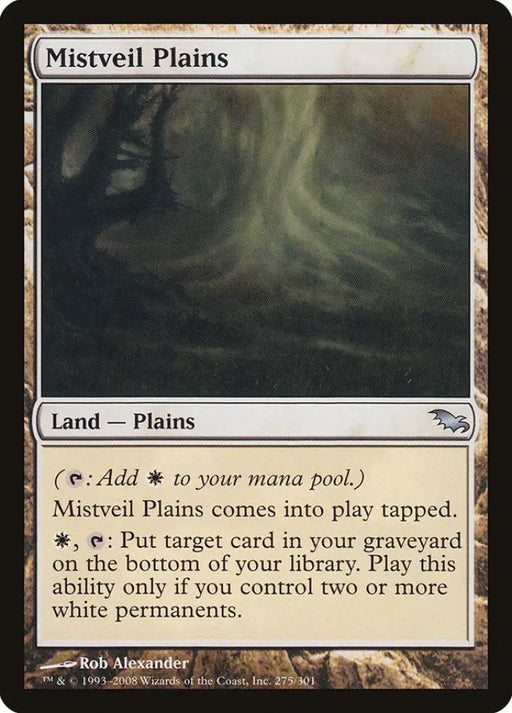 Mistveil Plains [Shadowmoor] - MTG Single