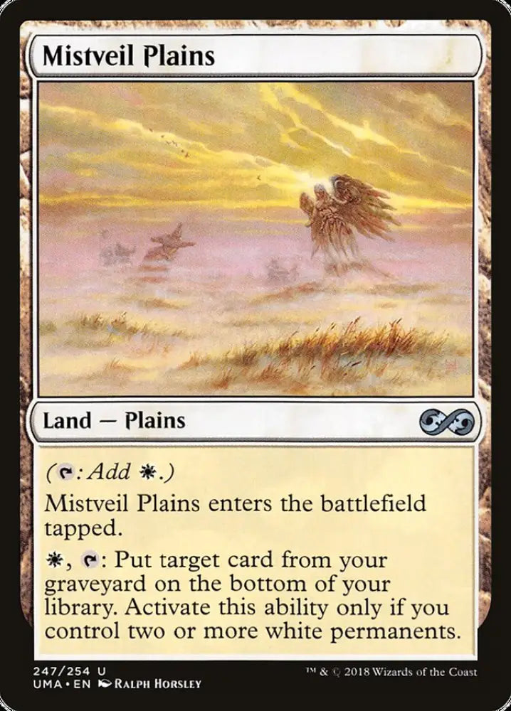 Mistveil Plains [Ultimate Masters] - MTG Single