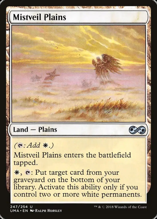 Mistveil Plains [Ultimate Masters] - MTG Single