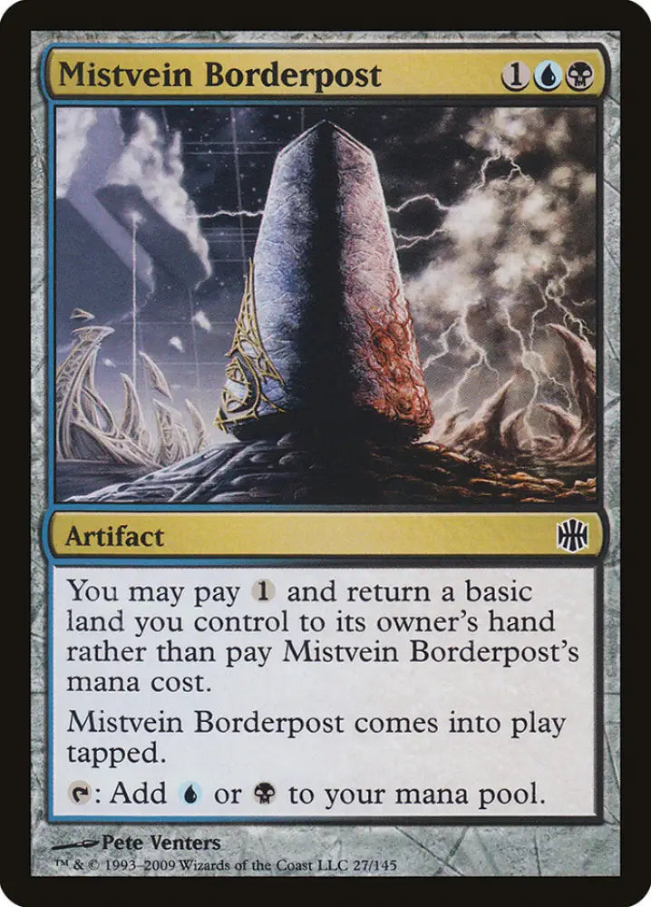 Mistvein Borderpost [Alara Reborn] - MTG Single