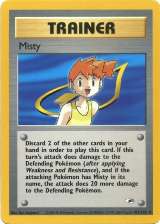 Misty (102/132) [Gym Heroes Unlimited] - Pokemon Single