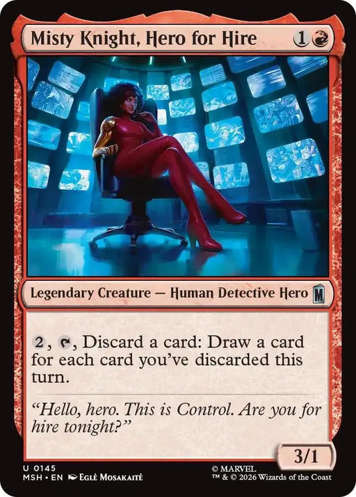 Misty Knight, Hero for Hire (145) [Marvel Super Heroes]
