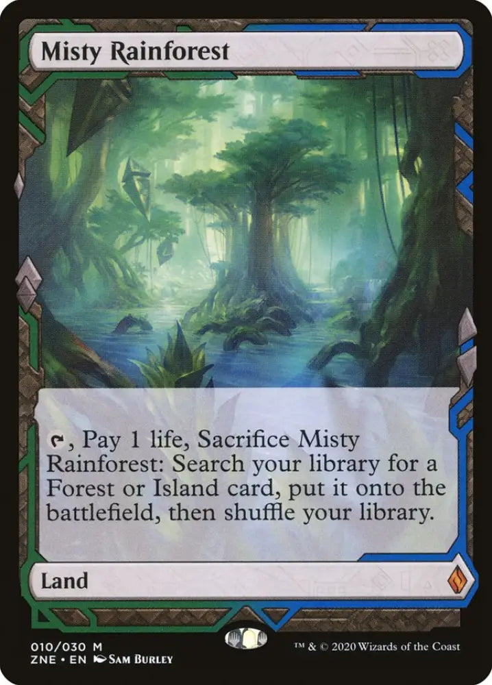 Misty Rainforest (Expeditions) [Zendikar Rising Expeditions] - MTG Single