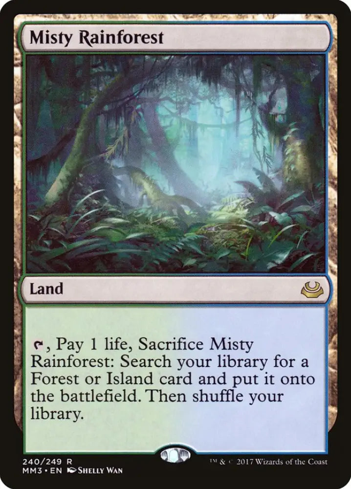 Misty Rainforest [Modern Masters 2017] - MTG Single