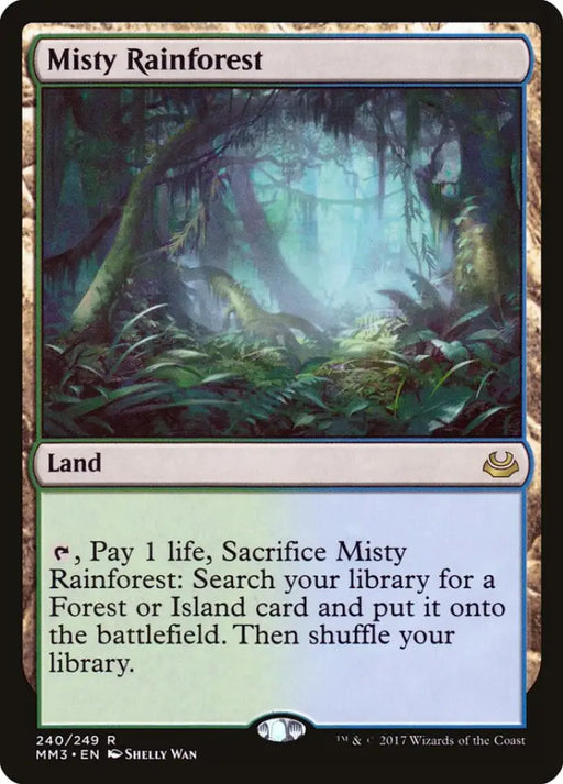 Misty Rainforest [Modern Masters 2017] - MTG Single