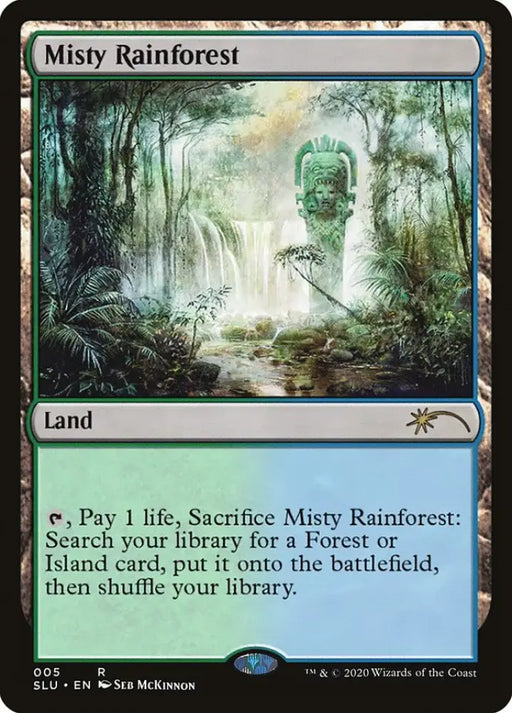 Misty Rainforest [Secret Lair: Ultimate Edition] - MTG Single