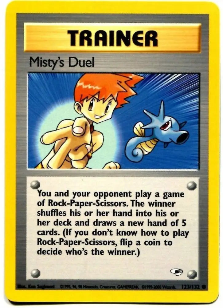 Misty’s Duel (123/132) [Gym Heroes Unlimited] - Pokemon Single